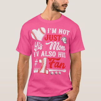 Camiseta Não sou apenas a mãe dele. Sou o maior fã dele.