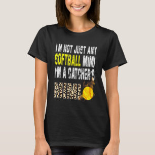 Camiseta Não Sou Apenas Qualquer Mimi de Softbol Eu Sou Uma