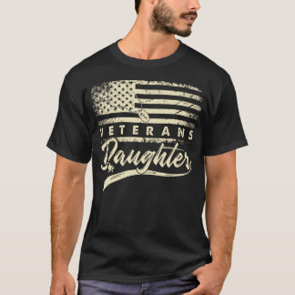 Camiseta Não Sou Apenas Uma Garota Pai. Sou Uma Veterana.