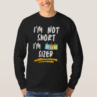 Camiseta Não sou baixa, sou divertidamente pequena Comentár