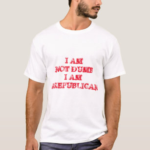 Camiseta Não sou burro, sou republicano