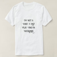 Não sou chef, apenas toco um nos finais de semana