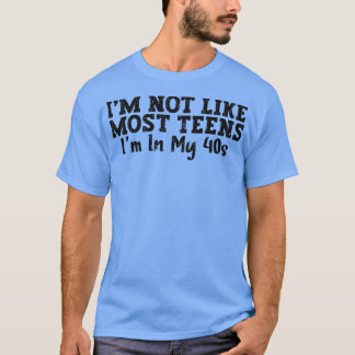 Camiseta Não Sou Como A Maioria Dos Adolescentes Nos Meus 4