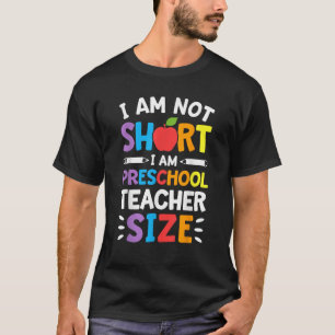 Camiseta Não Sou Curta, Sou Professora Da Pré-Escolia, Tama