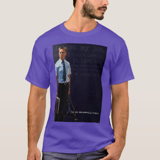 Camiseta Não sou economicamente viável William DFens Foster
