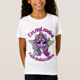 Camiseta Não Sou Estranho Sou um Unicórnio Edição Limitada