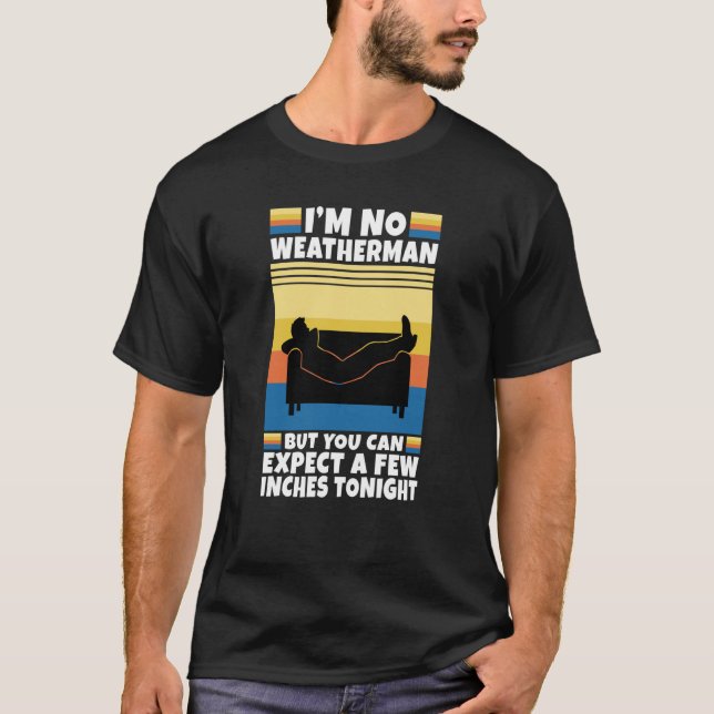 Camiseta Não sou homem do tempo, mas você pode esperar algu (Frente)