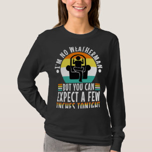 Camiseta Não sou homem do tempo, mas você pode esperar algu
