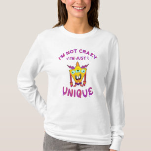 Camiseta Não sou louco, sou único