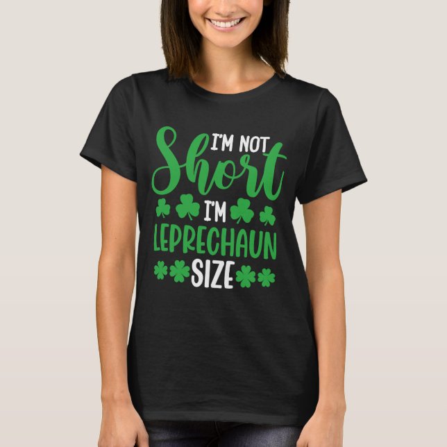 Camiseta Não sou pequeno, sou a Rua de Leprechaun do Patric (Frente)