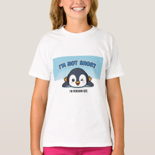 Camiseta Não sou pequeno, sou do tamanho do pinguim Bonit