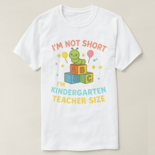 Camiseta Não sou pequeno, sou do tamanho do professor do ja