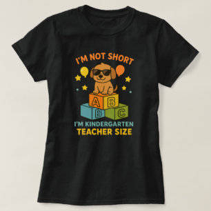 Camiseta Não sou pequeno, sou do tamanho do professor do ja