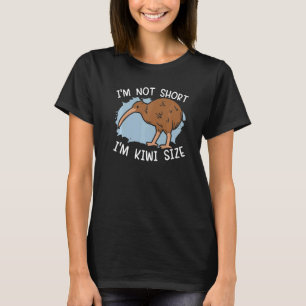 Camiseta Não sou pequeno, sou Kiwi tamanho Kiwi Bird Nova Z