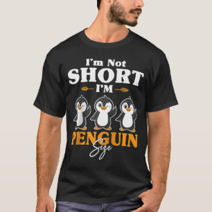 Camiseta Não sou pequeno, sou pinguim de tamanho doce Ragla