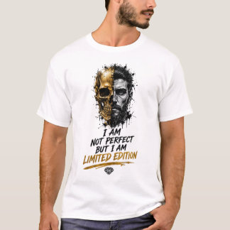 Camiseta Não Sou Perfeito Mas Sou Edição Limitada – Caveira
