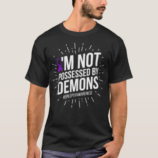 Camiseta Não sou Possível por Demônios Epilepsia A Homens E
