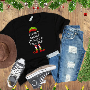 Camiseta Não sou um Elf. Sou apenas um pequeno Elf de Nata