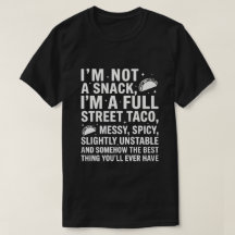 Não Sou Um Lanche, Sou Um Taco De Rua Completo Des