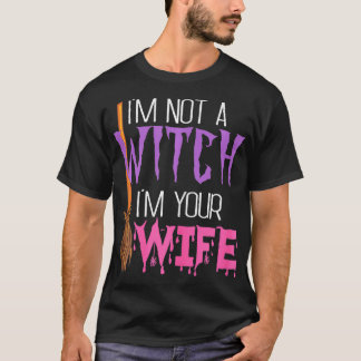 Camiseta Não Sou Uma Bruxa, Sou Sua Mulher Engraçada Hallow
