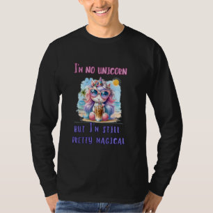 Camiseta Não sou unicórnio, mas ainda sou bonito mágico eng