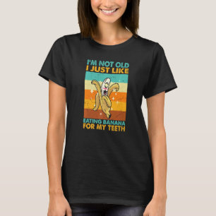 Camiseta Não Sou Velho, Eu Só Gosto de Comer Banana - Diver