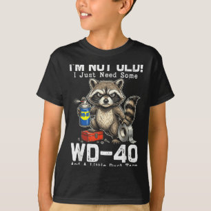 Camiseta Não sou velho, preciso apenas de um spray mágico e