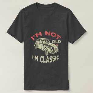 Camiseta Não sou velho, sou clássico