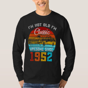 Camiseta Não sou velho, sou clássico Carro engraçado Vintag
