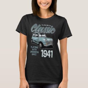 Camiseta Não sou velho sou clássico Carro Vintage Nasci Em