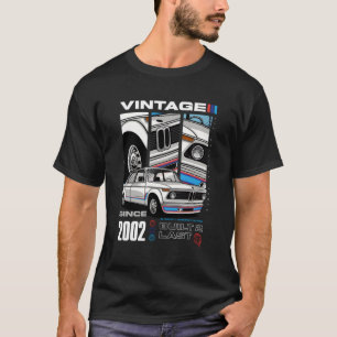 Camiseta Não Sou Velho, Sou Nascer De Carro Em 2002