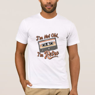 Camiseta Não Sou Velho, Sou Retro