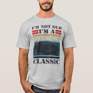 Camiseta Não sou velho - sou um clássico (Carro vintage)!