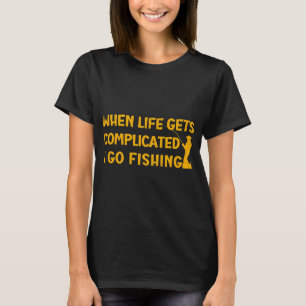 Camiseta Não sou viciado em Presente de Pesca para o Pescad