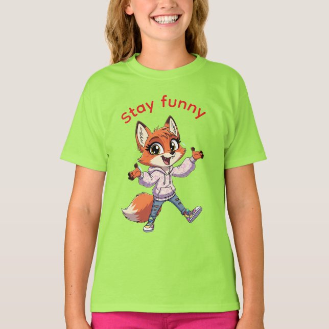 Camiseta Não sou Yappy T-Shirt para Meninas - Cute Chihuahu (Frente)