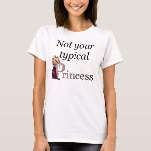 Camiseta Não sua boneca típica T da princesa