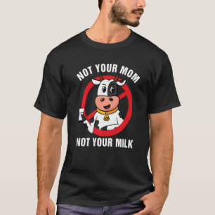 Camiseta Não Sua Mãe Não Seu Leite, Seu Retro Vegan