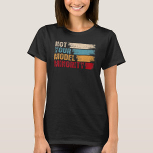 Camiseta Não Sua Minoria Modelo Pare Ódio Asiático Orgulhos