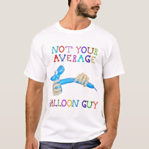 Camiseta Não suas mãos médias do cão do balão da cara 