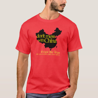 Camiseta Não suje com China