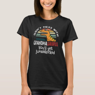 Camiseta não suje com grandmasaurus que você obterá