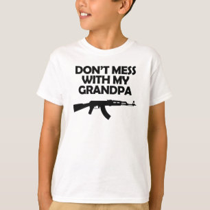 Camiseta Não suje com meu vovô