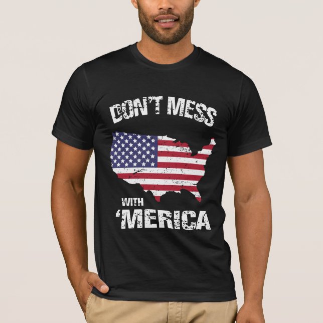 Camiseta Não suje com 'o Merica (Frente)