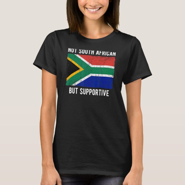 Camiseta Não Sul-Africano, Mas Apoio Ao Braai E Ao Safar (Frente)
