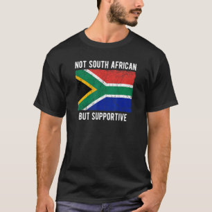 Camiseta Não Sul-Africano Mas Suportivo Churrasco E Safar