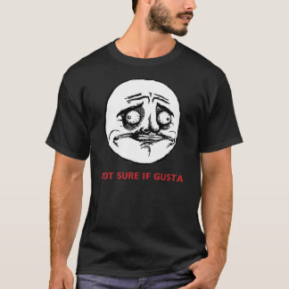 Camiseta Não sure se Gusta - t-shirt preto