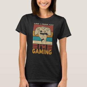 Camiseta Não te ouço, estou a jogar vídeo dos rapazes Roupa