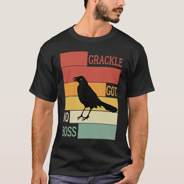 Camiseta Não Tem Chefe AUSTIN BIRD (Frente)