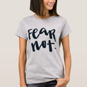 Camiseta Não tema