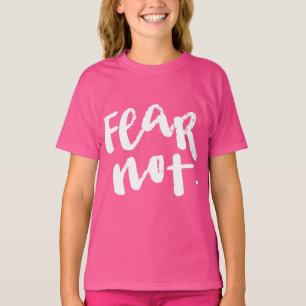 Camiseta Não tema